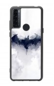 Tcl 20 Se Beyaz Batman Tasarımlı Glossy Telefon Kılıfı