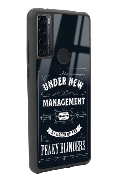 Tcl 20 Se Peaky Blinders Management Tasarımlı Glossy Telefon Kılıfı