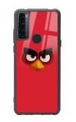 Tcl 20 Se Red Angry Birds Tasarımlı Glossy Telefon Kılıfı