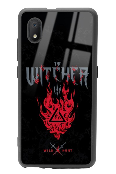 Tcl L7 Witcher 3 Fire Tasarımlı Glossy Telefon Kılıfı