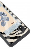 Tcl L7 Zebra Emoji Tasarımlı Glossy Telefon Kılıfı