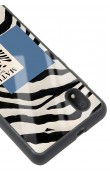 Tcl L7 Zebra Matısse Tasarımlı Glossy Telefon Kılıfı