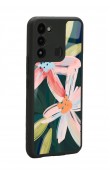Tecno Spark 8c Suluboya Çiçek Tasarımlı Glossy Telefon Kılıfı