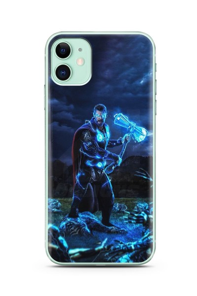 Thor Tasarım Süper Şeffaf Silikon Telefon Kılıfı iPhone 11