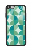 iPhone Uyumlu 6 Plus - 6s Plus Retro Green Duvar Kağıdı Tasarımlı Glossy Telefon Kılıfı