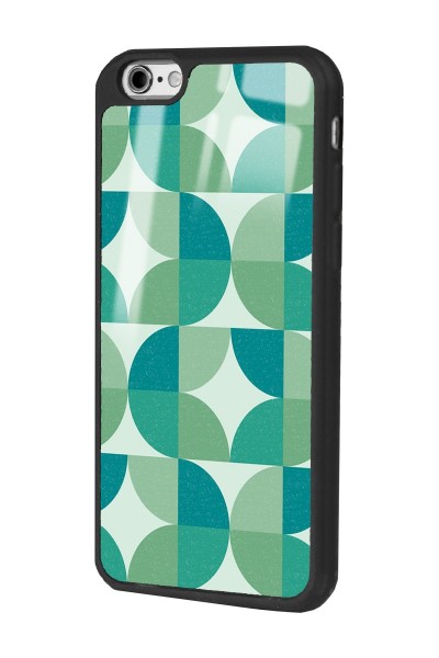 iPhone Uyumlu 6 Plus - 6s Plus Retro Green Duvar Kağıdı Tasarımlı Glossy Telefon Kılıfı