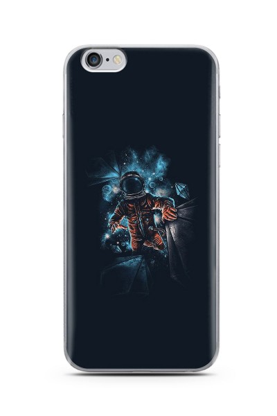 Uzay Boşluğu Tasarım Süper Şeffaf Silikon Telefon Kılıfı iPhone 6 Plus