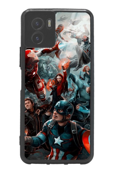 Vivo Y15s Avengers Ultron Tasarımlı Glossy Telefon Kılıfı