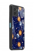 Vivo Y15s Ay Güneş Pijama Tasarımlı Glossy Telefon Kılıfı