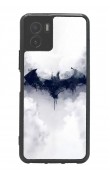 Vivo Y15s Beyaz Batman Tasarımlı Glossy Telefon Kılıfı