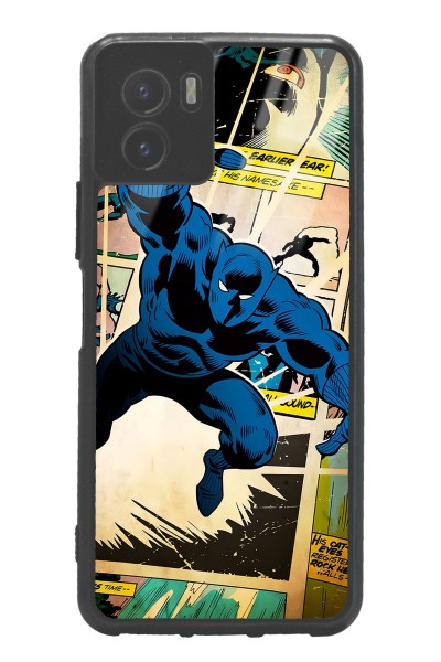 Vivo Y15s Black Panther Kara Panter Tasarımlı Glossy Telefon Kılıfı