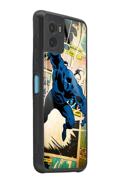Vivo Y15s Black Panther Kara Panter Tasarımlı Glossy Telefon Kılıfı
