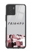 Vivo Y15s Doodle Friends Tasarımlı Glossy Telefon Kılıfı
