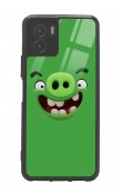 Vivo Y15s Green Angry Birds Tasarımlı Glossy Telefon Kılıfı
