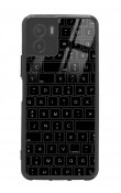 Vivo Y15s Keyboard Tasarımlı Glossy Telefon Kılıfı