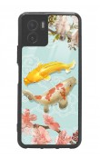 Vivo Y15s Koi Balığı Tasarımlı Glossy Telefon Kılıfı