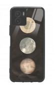 Vivo Y15s Night Moon Tasarımlı Glossy Telefon Kılıfı