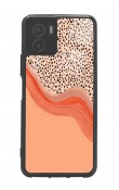 Vivo Y15s Nude Benekli Tasarımlı Glossy Telefon Kılıfı Uyumlu