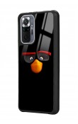 Xiaomi Redmi Note 10 Pro - Max Black Angry Birds Tasarımlı Glossy Telefon Kılıfı