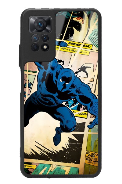 Xiaomi Redmi Note 11 Pro Black Panther Kara Panter Tasarımlı Glossy Telefon Kılıfı