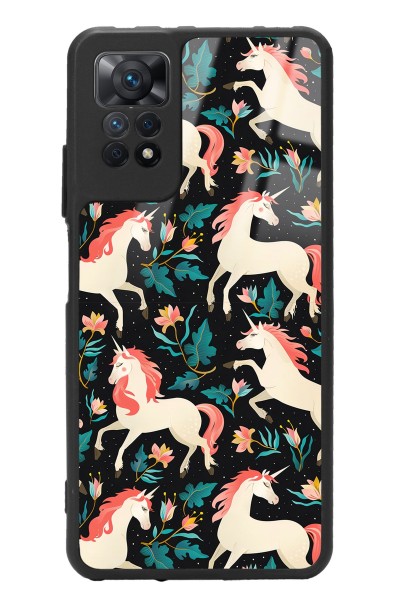 Xiaomi Redmi Note 11 Pro Unicorn Desenli Tasarımlı Glossy Telefon Kılıfı