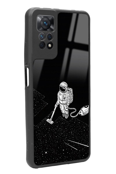 Xiaomi Redmi Note 12 Pro 4g Astronot Tatiana Tasarımlı Glossy Telefon Kılıfı