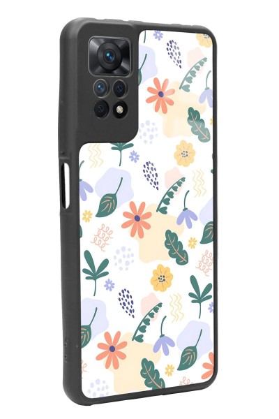 Xiaomi Redmi Note 12 Pro 4g Minik Çiçekler Tasarımlı Glossy Telefon Uyumlu