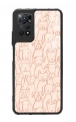 Xiaomi Redmi Note 12 Pro 4g Pink Dog Tasarımlı Glossy Telefon Kılıfı