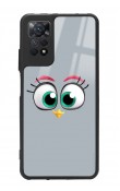 Xiaomi Redmi Note 12 Pro 4g Uyumlu Grey Angry Birds Tasarımlı Glossy Telefon Kılıfı