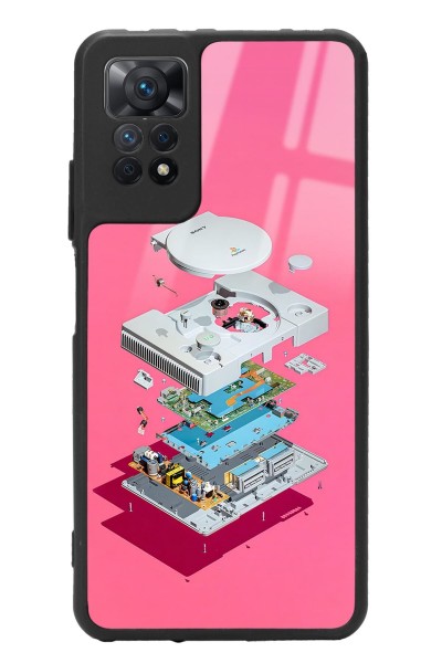 Xiaomi Redmi Note 12 Pro 4g Uyumlu Playstation Tasarımlı Glossy Telefon Kılıfı