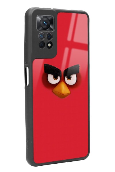 Xiaomi Redmi Note 12 Pro 4g Uyumlu Red Angry Birds Tasarımlı Glossy Telefon Kılıfı