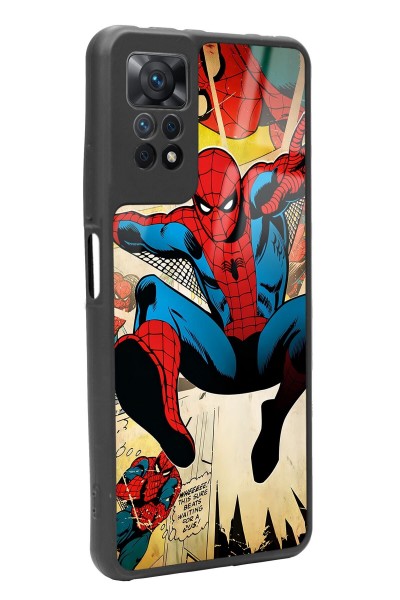 Xiaomi Redmi Note 12 Pro 4g Uyumlu Spider-man Örümcek Adam Tasarımlı Glossy Telefon Kılıfı
