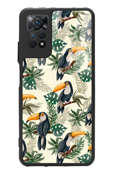 Xiaomi Redmi Note 12 Pro Uyumlu 4g Tukan Kuşu Tasarımlı Glossy Telefon Kılıfı